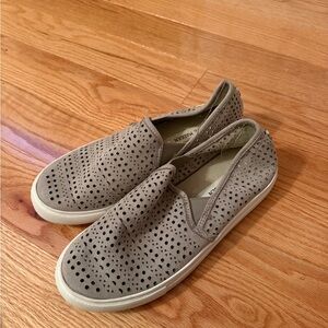 Perforated Slip-On Sneakers